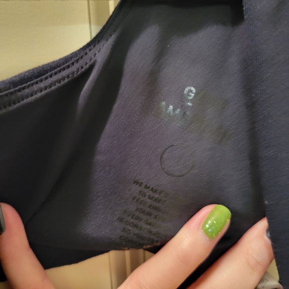 Good American Zip Bra Crop Top in Sz 3 or Large - Picture 5 of 8